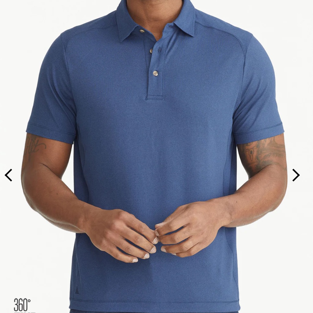 Untuckit Performance Polo Euc
